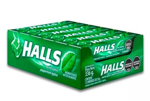 CARAMELOS HALLS MENTA